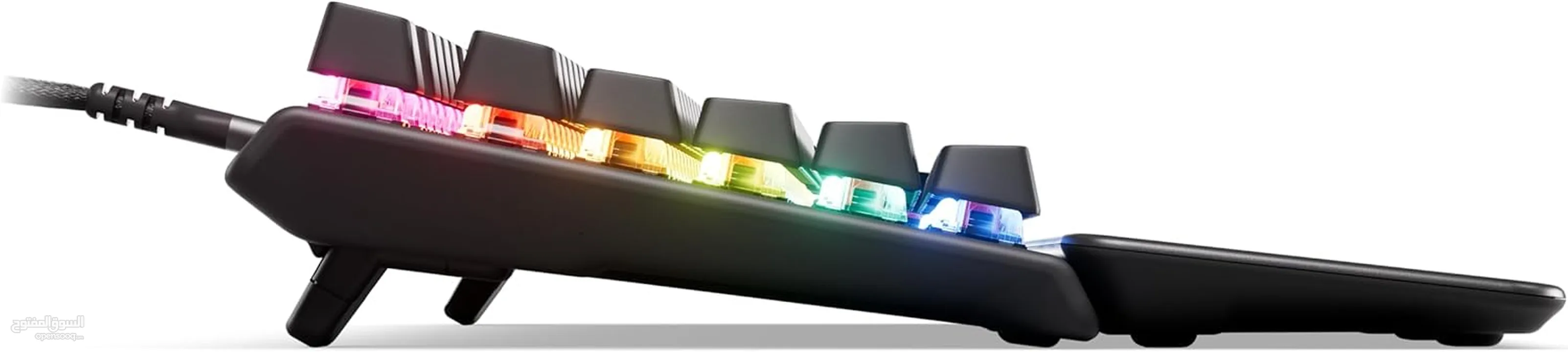 SteelSeries Apex Pro TKL Gen 3 HyperMagnetic افضل كيبورد في العالم من ستيل سيريس قابل لتعديل السرعة