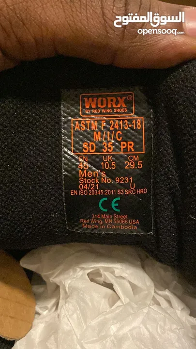 Original Worx by Redwing Shoes