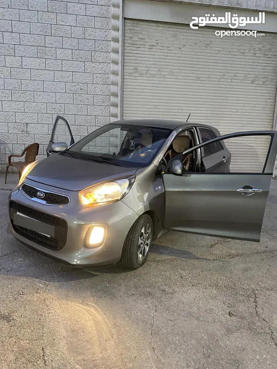 كيا مورنينج 2016 بحالة وكالة عداد قليل فحص نخب فل إضافات بدون فتحة