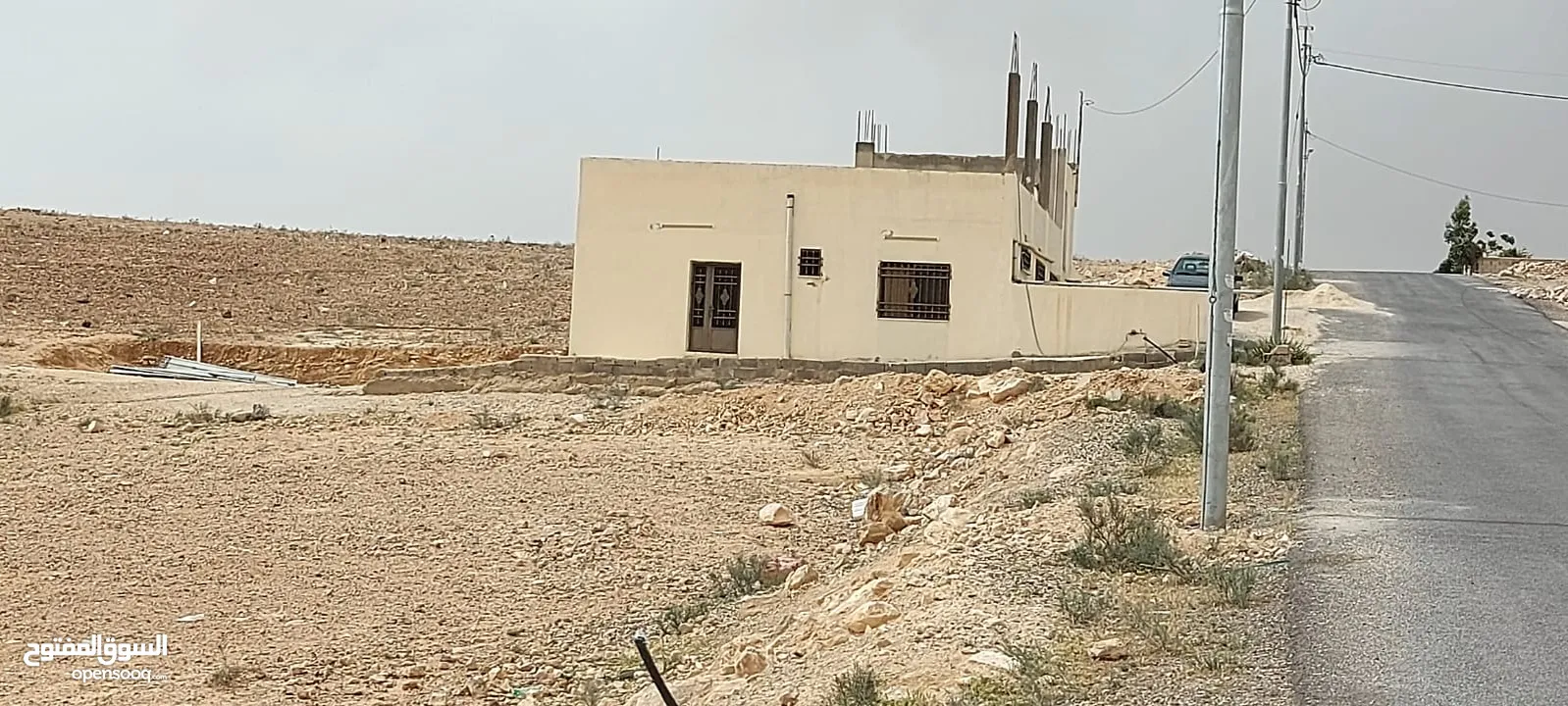 قطعة ارض سكنية في الغباوي الزرقاء، الاتصال  0097455516231