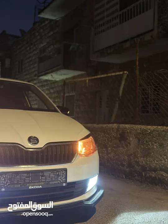 للبيع او البدل بالسعر الطبيعي سكودا فابيا جديده بالصلاة على النبي.