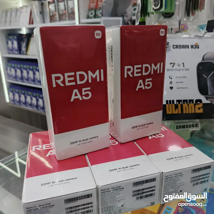 جديد كفاله سنه كامله 128g 8ram Radmi A5