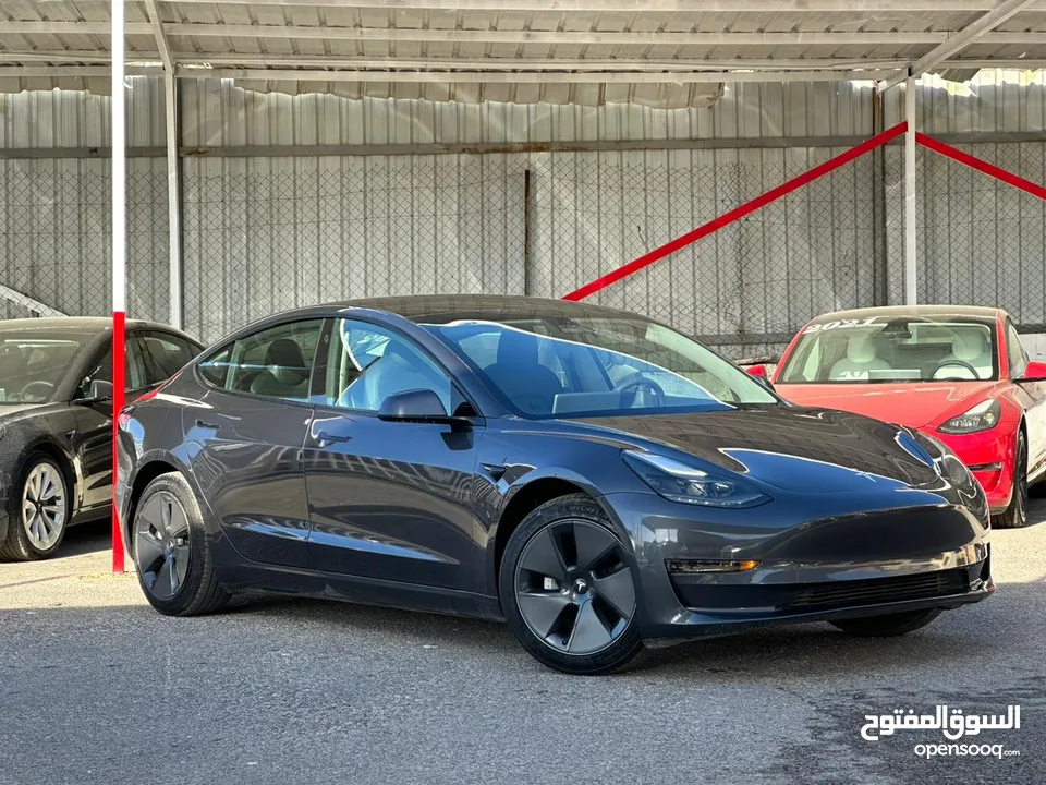 Tesla Model 3 Standard Plus 2023 تيسلا فحص كامل ممشى قليل