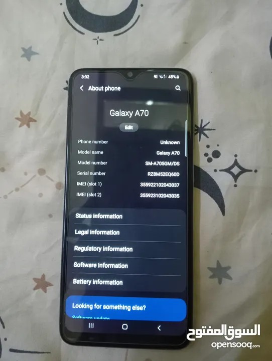 Samsung galaxy A70