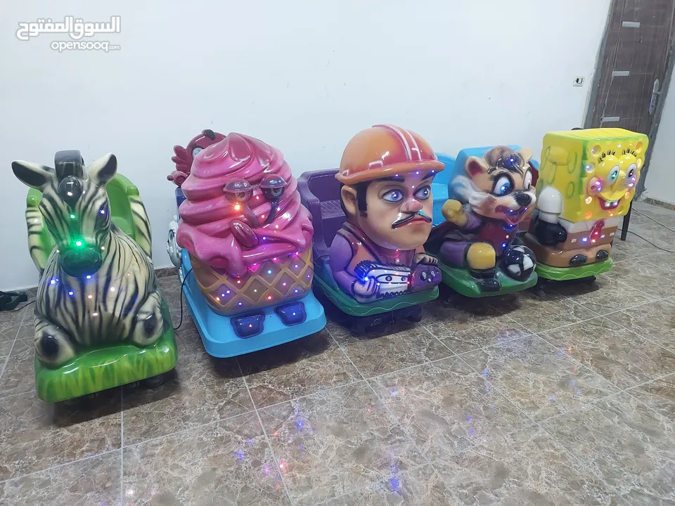العاب هزاز اطفال عملة نقدية
