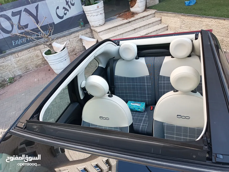 الحبه النادره و المميزه fiat 500c كشف اصل شركه 2021