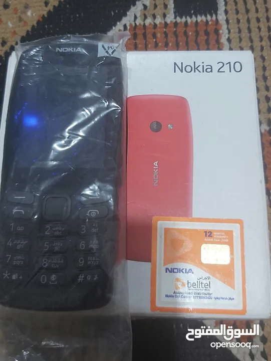 موبايلات عدد 2  NoKia 6300 4G لون رصاصي  موبايل NoKia 210 لون اسود  MAE lN VETNAM