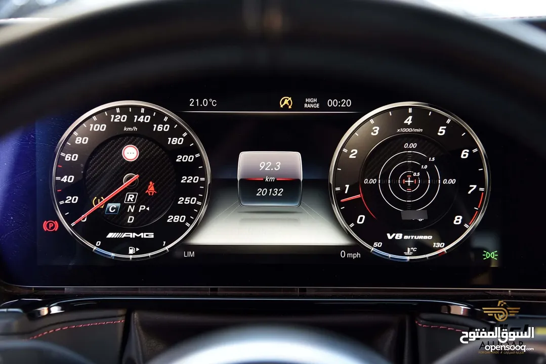 مرسيدس فاخرة AMG G63 2020 وارد المانيا بلون مميز للبيع