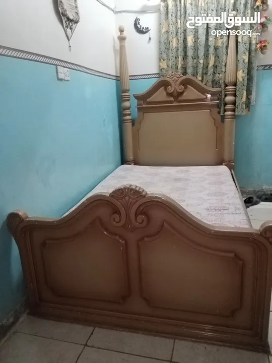 2 pcs single bed