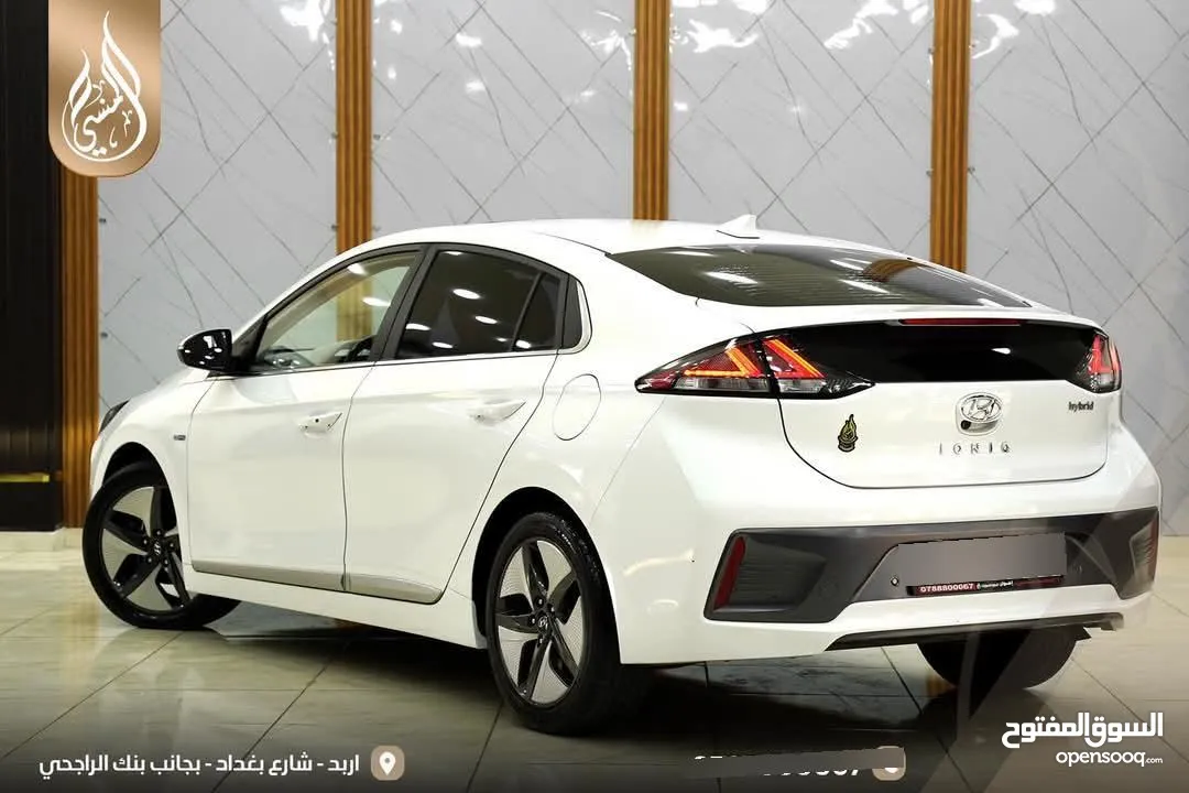 هيونداي ايونك Q 2020 وارد كوري فل كامل اعلى صنف مع فتحه فحص كامل بدون ملاحظات بحالة الوكاله