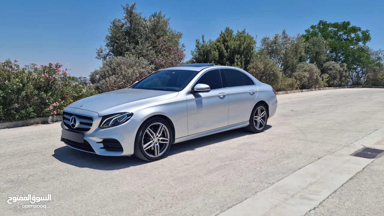Mercedes Benz E200- AMG Full option دهان شركة فل اوبشن مميزة جدا جدا
