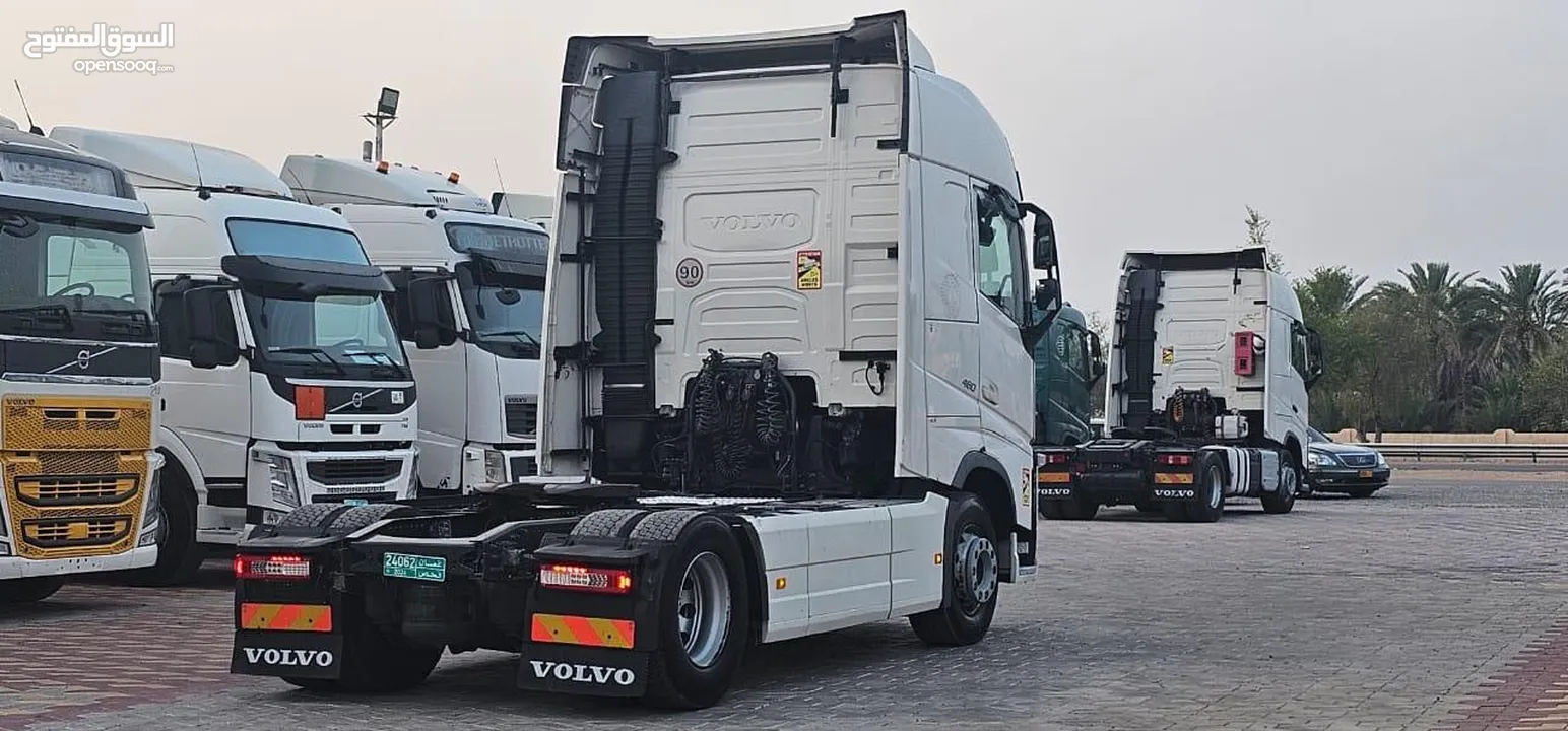 راس تريلة فولفو جير اتوماتيك 2017 ‏Volvo tractor unit automatic gear