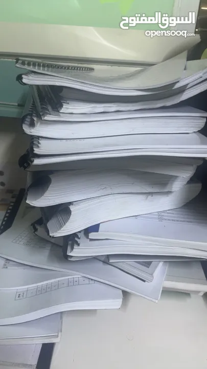 (حوالي 60 كيلو) كتب نوادر + كتب قديمة + ورق مطبوع + ورق دفاتر – للبيع بالكيلو فقط