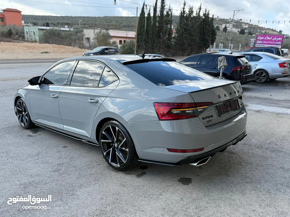 سكودا سوبيرو بحاله ممتازه