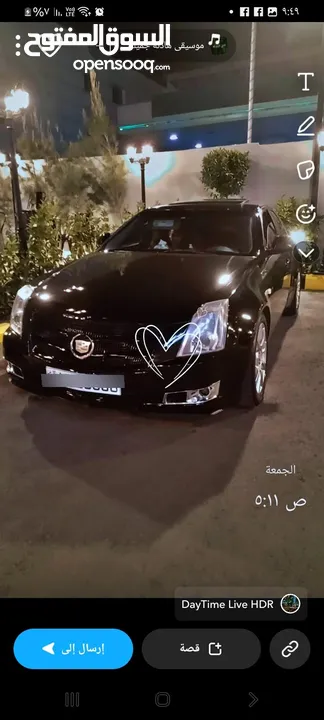 كاديلاك cts 2008 اعلا مواصفات