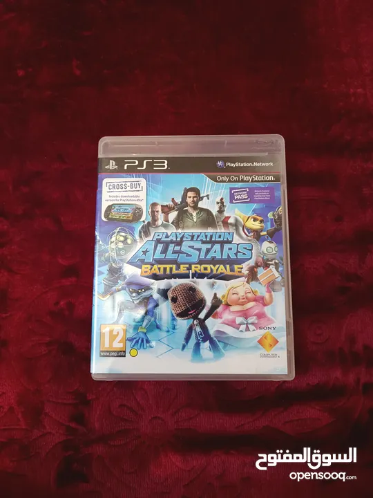 سيديات بلايستيشن 3 بحال الجديد infamous 2need for speed All stars battle royale