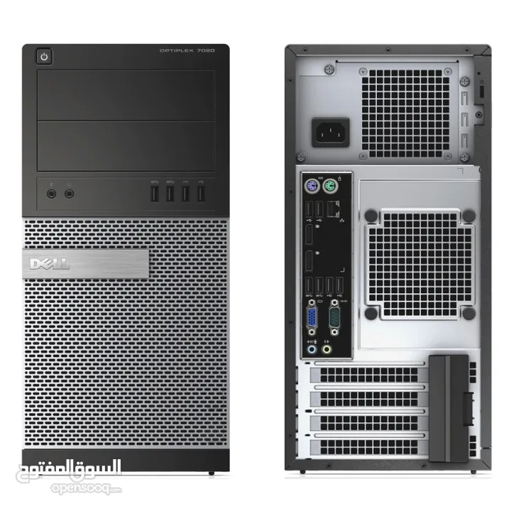Dell Optiplex 7020-9020 Tower Desktop PC, Intel Quad Core i5 4th (3.30GHz) Processor, 4GB RAM, 500TB