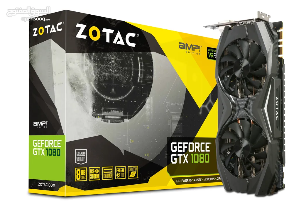 كارت ZOTACK GTX 1080 AMP EDITION