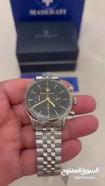 Maserati EPOCA Watch Original/ساعه ميزاراتي أصليه جديدة