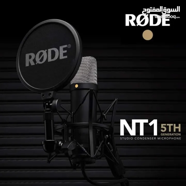 مايك رود RODE NT1 5TH المايك جديد فقط مفحوص