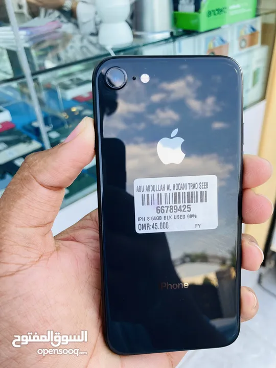 iPhone  8 64gb used available