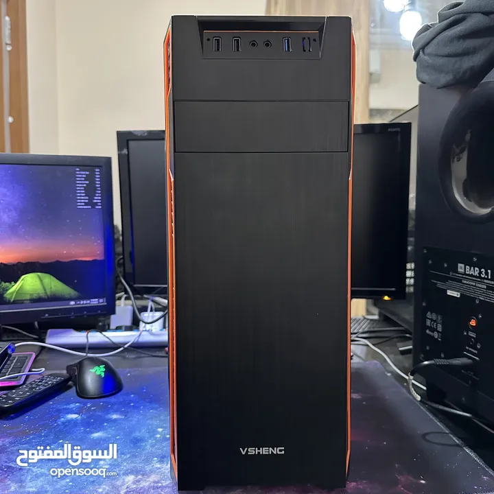 NEW Gaming PC Ryzen 5 5600 RX 5700 XT 16GB. بيسي جيمنج جديد