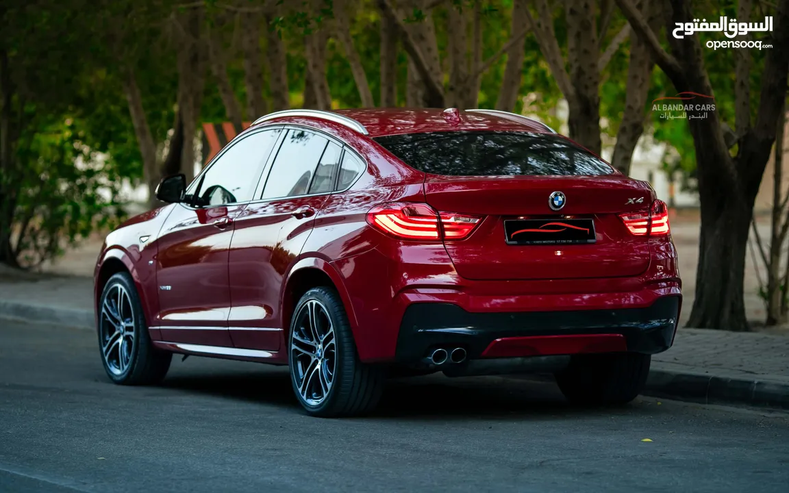 BMW X4 35i  EXCELLENT CONDITION RED 2015