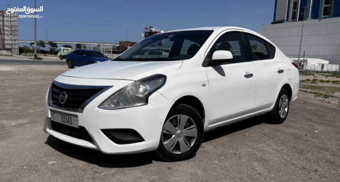 Nissan Sunny 2016, White color