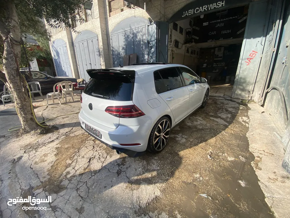 جولف جي تي اي mk7.5 2018 لون ابيض عاجي بالصلاة عالنبي فحص نخب