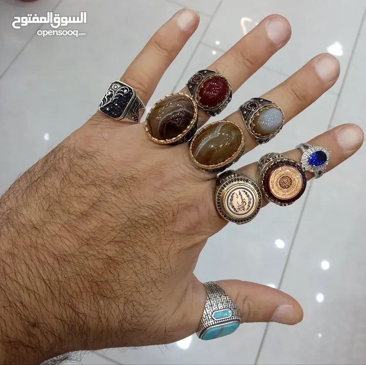 خواتم فضه عيار 925