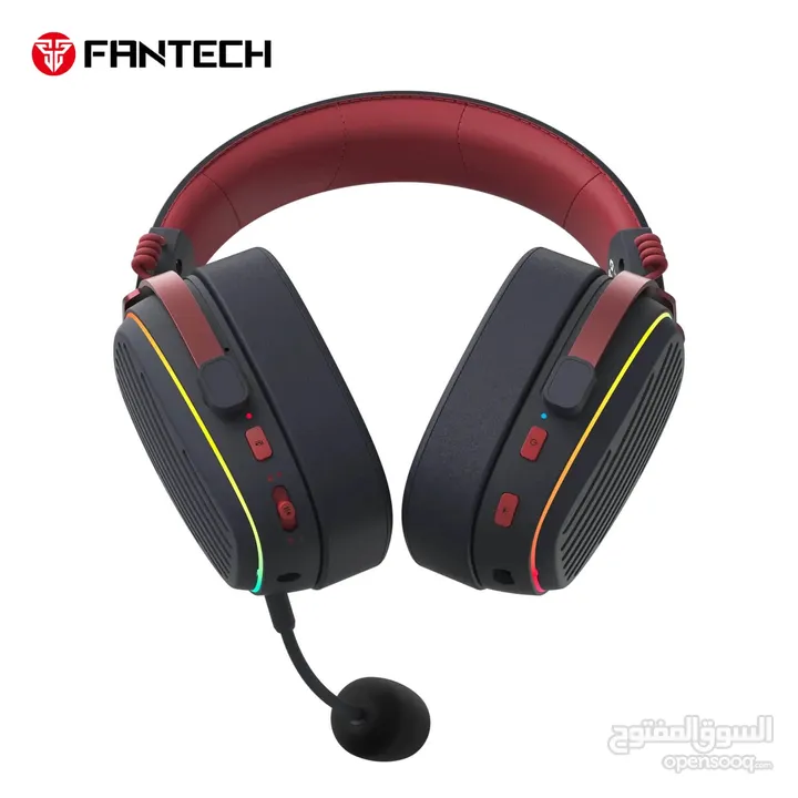 FANTECH HARMONY WHG02 WIRELESS & BLUETOOTH HEADPHONE – TRI MODE CONNECTION – WHITE