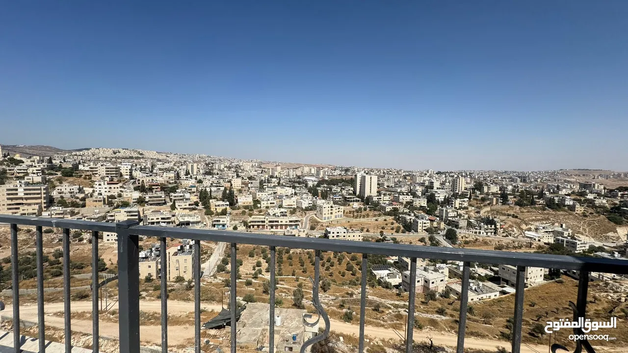 روف للايجار بيت ساحور - بيت لحم واد ابو سعدى