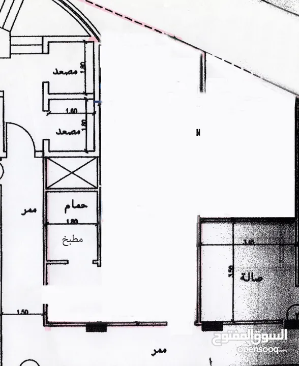 مكتب تجاري للبيع في منطقة السابع موقع حيوي وسعر مميز