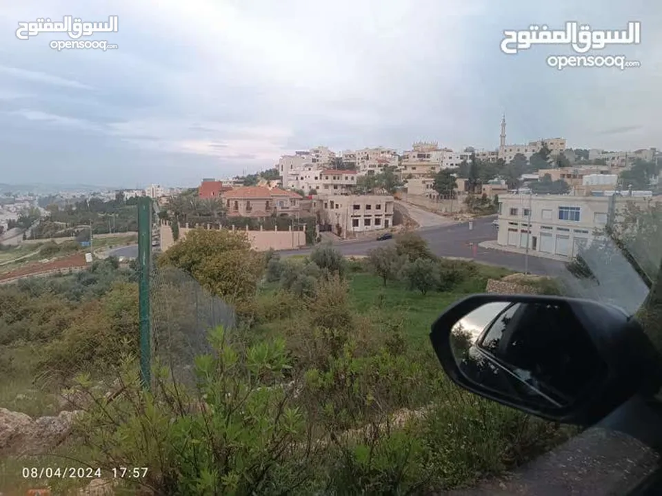 من أجمل مناطق بدر الجديدة  اطلاله رائعه مطلعه على جبال فلسطين و البحر الميت وجبال السلط أعلى منطقه ف
