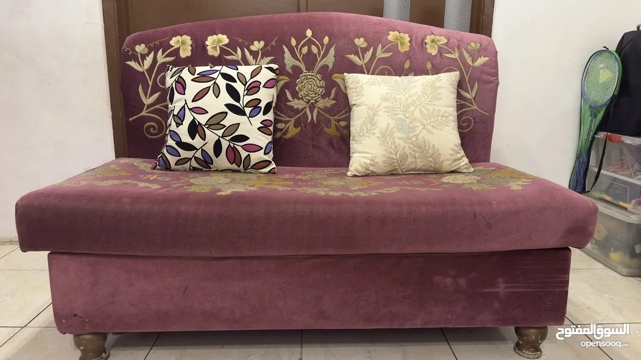 Two seater sofa for SALE - 8 KD