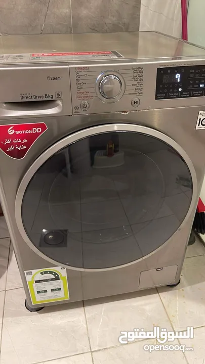LG washing machine in good condition 7-8kgs