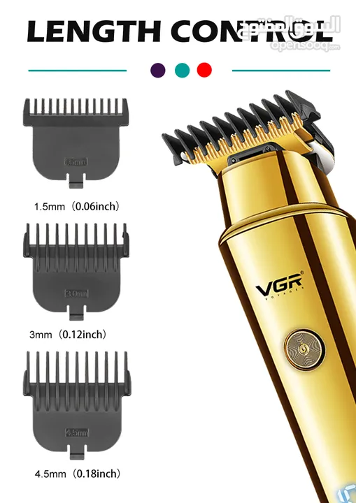 ماكينة حلاقة شعر VGR V-947 بشاشة ديجيتال