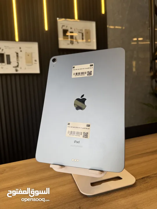 iPad Air 4 64GB الأردن، آيباد مستعمل نظيف، iPad WiFi، تقسيط آيباد، آيباد للبيع بسعر ممتاز