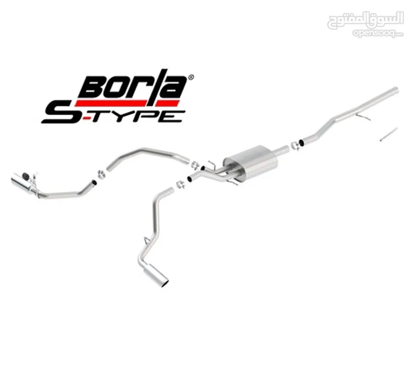 Borla exhaust دبات بورلا للسييرا