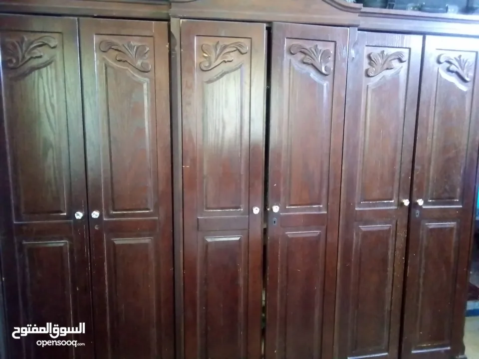 غرفه نوم خشب زان نوعيه فاخره للبيع اقرا الوصف لو سمحت