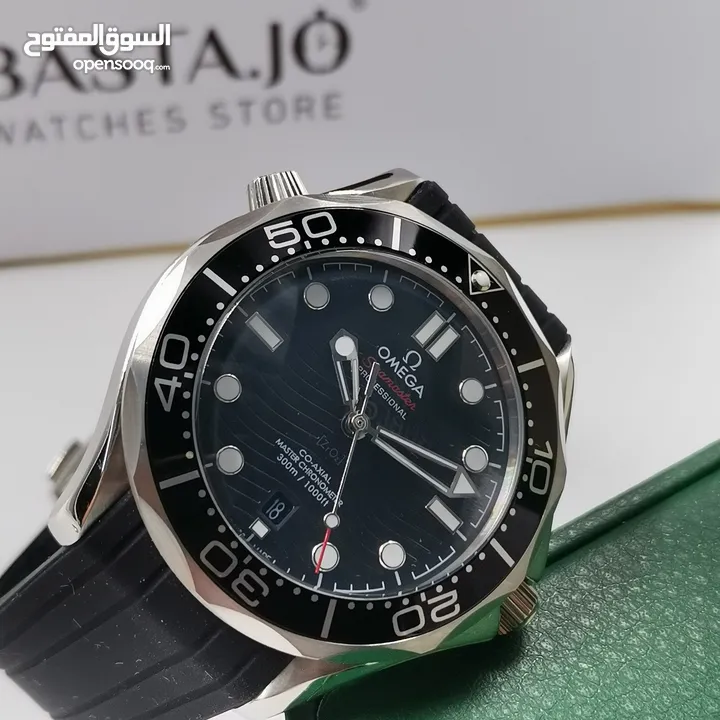تخفيضات  على ساعات اوميجا اصدارات جديدة  2024 omega اوتوماتيك كوبي سوبر ماستر  Available Sae master