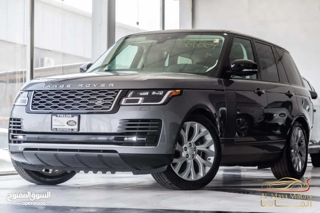Range Rover Vogue Hse 2020 Plug in hybrid   السيارة بحالة الوكالة و قطعت مسافة 50,000 ميل فقط