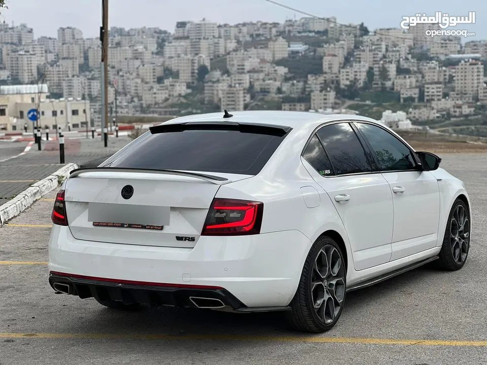 سكودا بنزين VRS..اتماتيك .فل عدا فتحه.فحص نخب .245حصان .رام لله او الخليل .موديل 2019