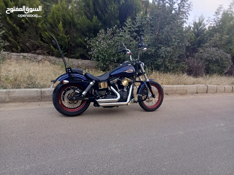 Harley Davidson street bob 2013.1700ccبحاله الوكاله