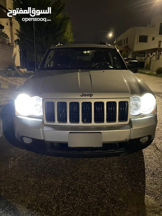 Jeep Grand Cherokee 2008 4*4 Rocky  نظيفه جدا ممشى قليلMountain edition