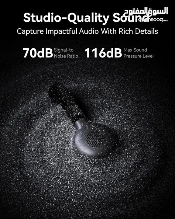Hollyland Lark M2S Wireless Microphone with USB-C Plug ميكرفون هولي لاند تايب سي