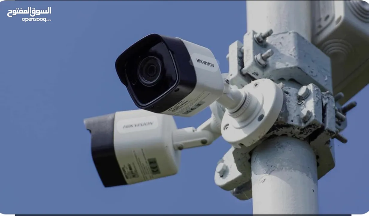 كاميرات 5ميجا بكسل هايكفجن عدد 2 شامل التركيب وكفالة الشركة الرسمية   HIKVISION  5 MEGA