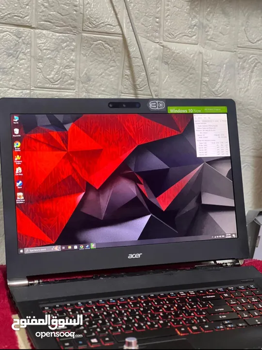 لابتوب مميز للبيع بسعر حرق من شركه ايسر 16 رام i 7gen4 البطاريه ابتقعد ساعتين شاشه 17 انش