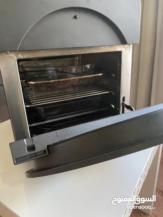 Air Fryer Oven,14.5L Large Toaster Oven with Touch Screen LED Digital, 16 Program