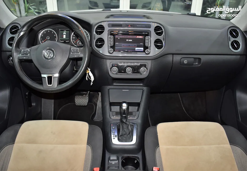 Volkswagen Tiguan 2.0 TSi ( 2012 Model ) in White Color GCC Specs